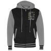 Unisex Heavyweight Varsity Full-Zip Hooded Sweatshirt Thumbnail
