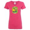 Women’s Glitter V-Neck T-Shirt Thumbnail