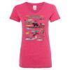 Women’s Glitter V-Neck T-Shirt Thumbnail